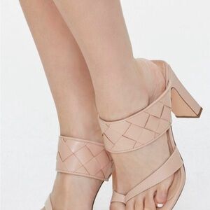Forever 21 Blush Strappy Heels